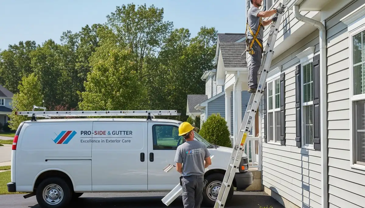 Milwaukee, WI gutter repair for vinyl siding homes by Next Level Exteriors
