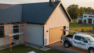 Professional metal roofing installation by Next Level Exteriors in Milwaukee, WI