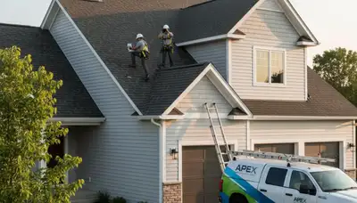 Professional roof inspection by Next Level Exteriors in Milwaukee WI ensuring durable vinyl siding protection
