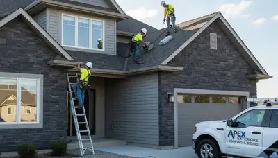Professional vinyl siding and roof installation in Milwaukee, WI by expert local contractors