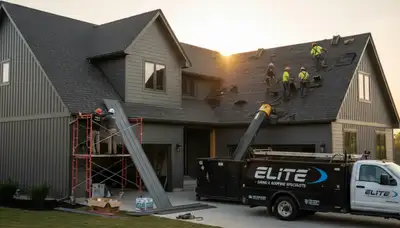 Roof replacement and vinyl siding installation in Milwaukee, WI by Next Level Exteriors