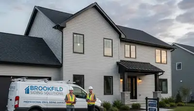 Vinyl siding installation by expert contractors in Milwaukee WI homes
