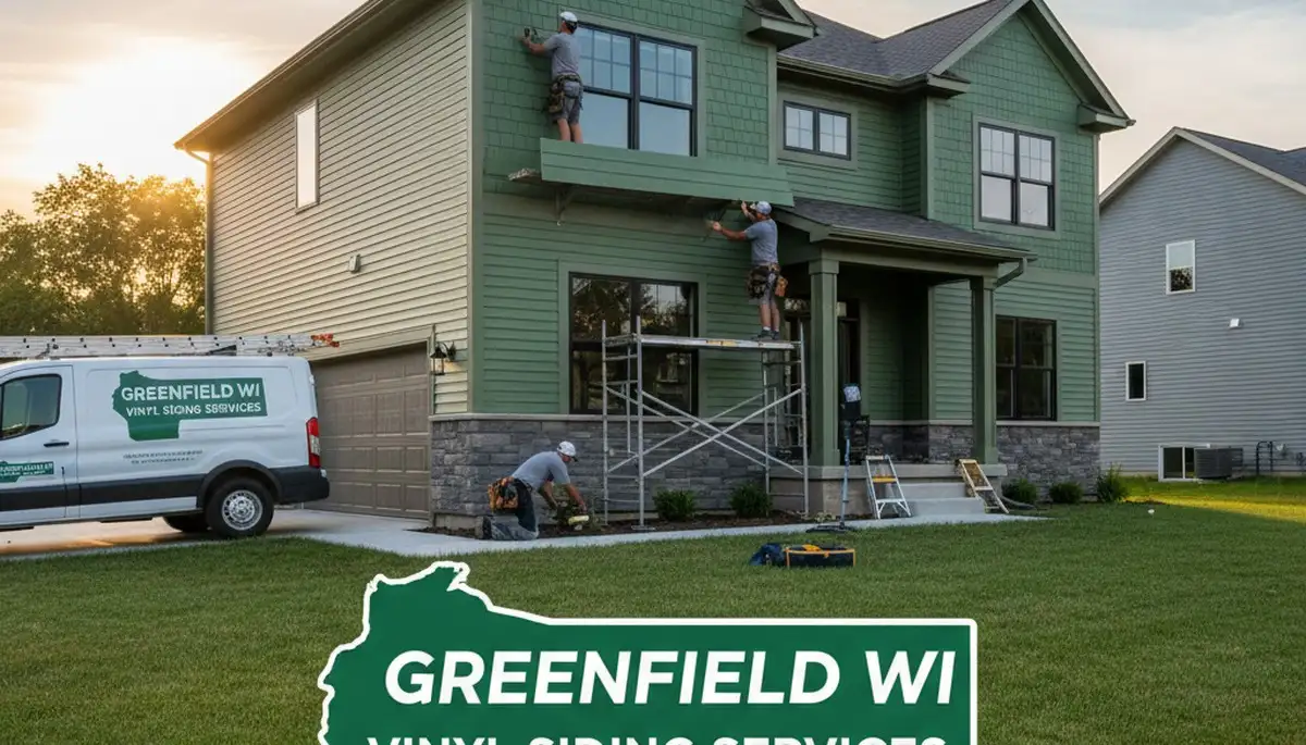 Vinyl siding installation in Milwaukee, WI by a professional siding contractor