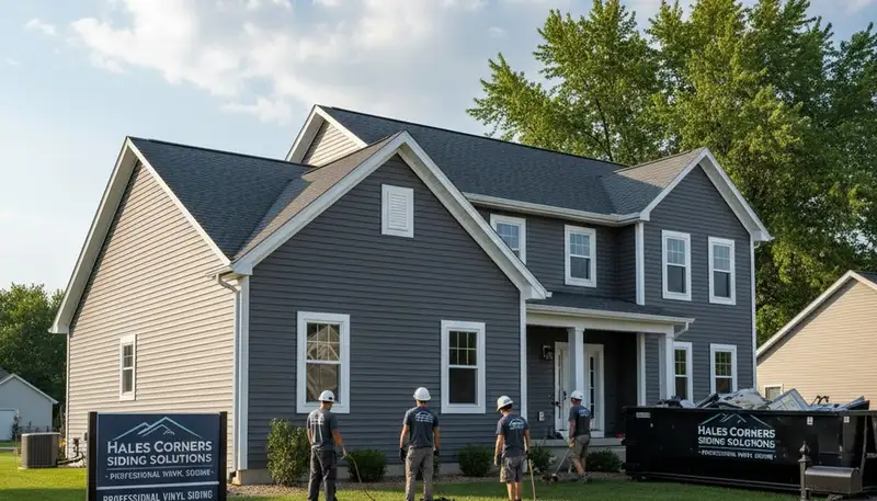Professional vinyl siding installation by contractors in Milwaukee, WI homes