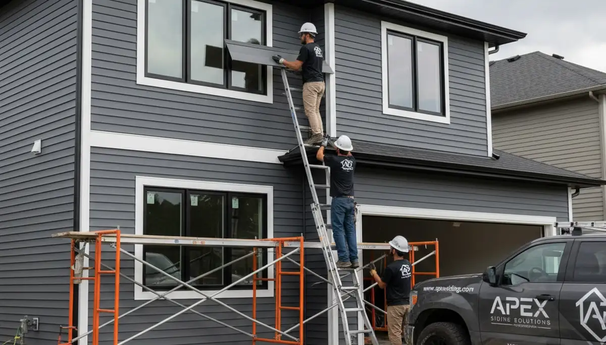 Professional vinyl siding installation by Milwaukee WI contractors at Next Level Exteriors