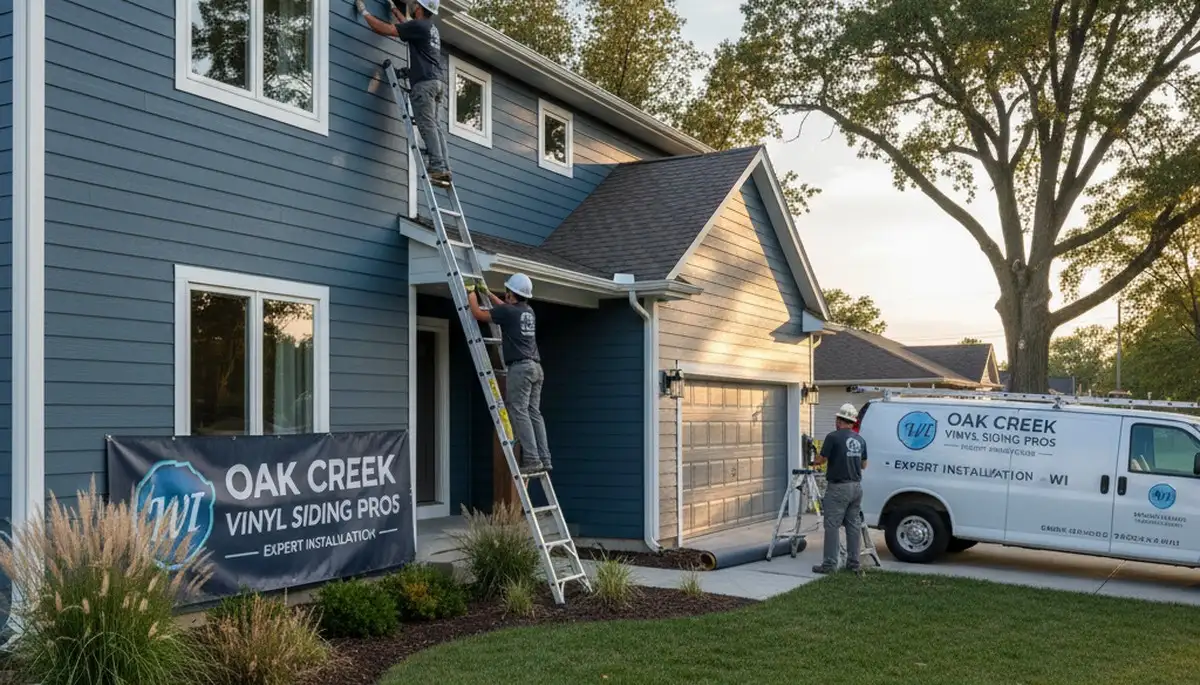 Professional vinyl siding contractors serving homes in Milwaukee, WI