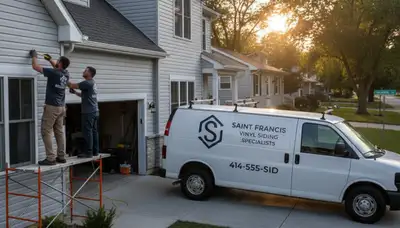 Vinyl siding contractors installing durable home exteriors in Milwaukee WI