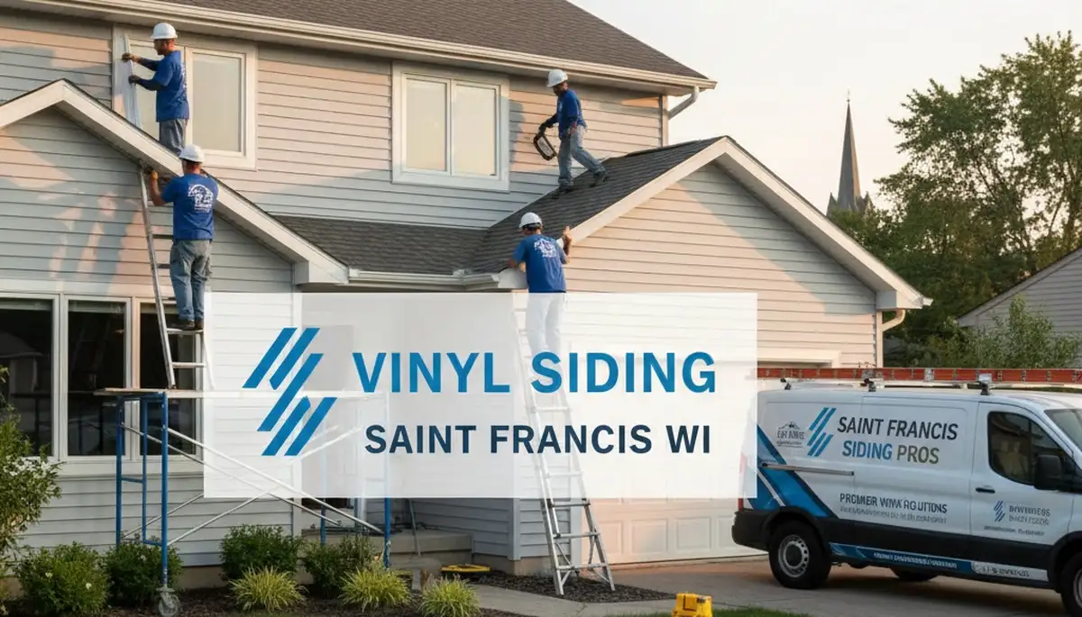 Vinyl siding installation by professional contractors in Milwaukee WI homes